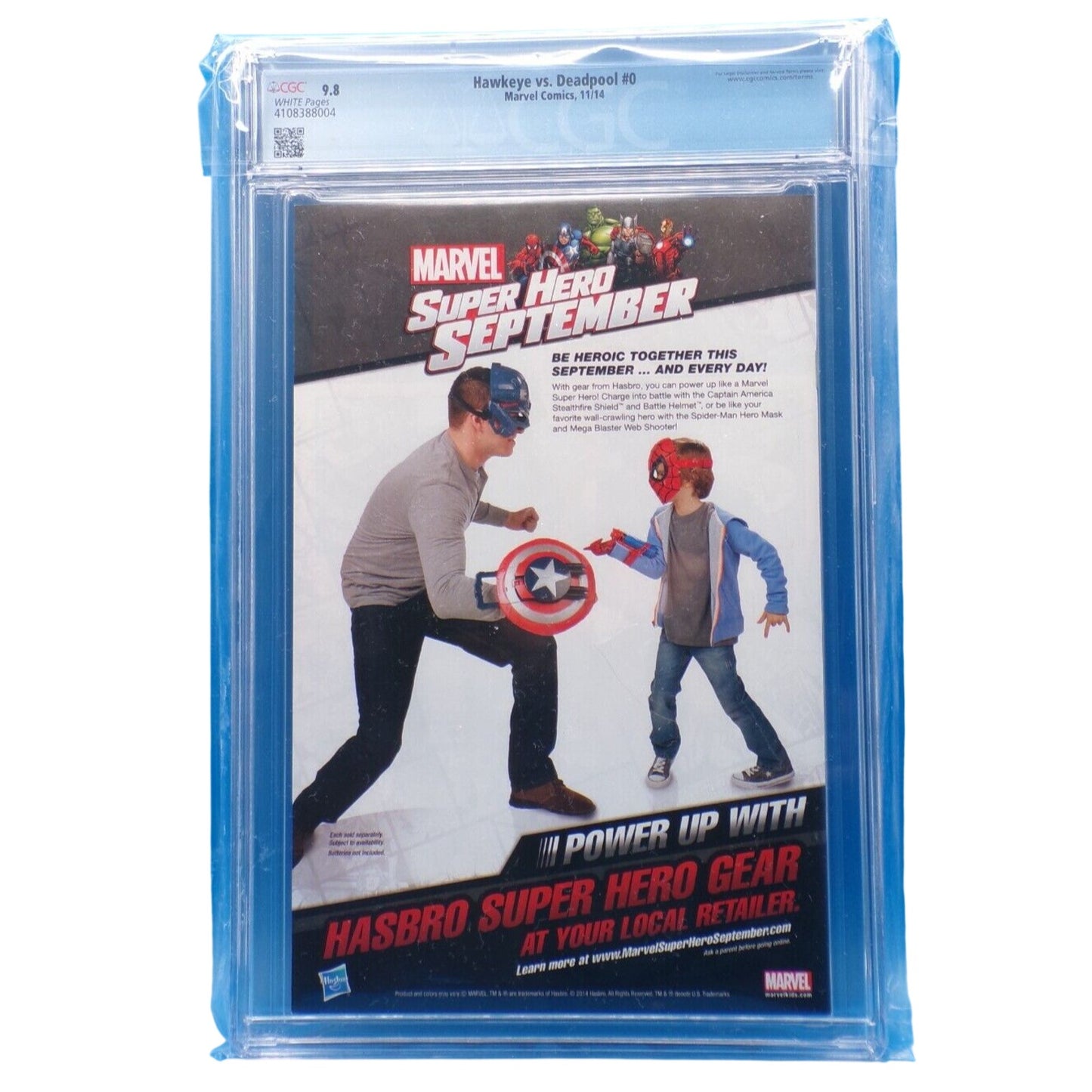 Hawkeye vs. Deadpool #0 - CGC 9.8 - Cameo Spider-Gwen & Jane Foster Thor 1st prt